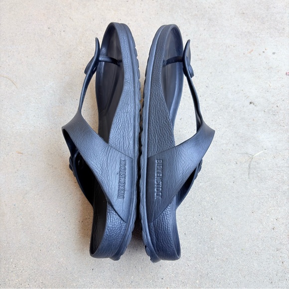 Birkenstock Gizeh EVA Women Size EU 40 US 9/9.5 Black Thong Slip On Sandals - Picture 2 of 7